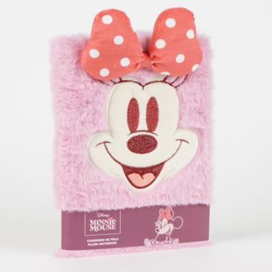 Plyšový zápisník Minnie Mouse