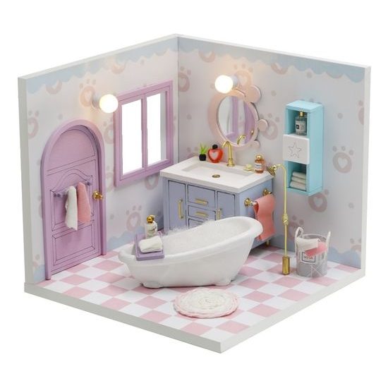 2Kids Toys miniatura domečku Útulná koupelna