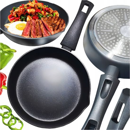 Hliníková pánev s nepřilnavým povrchem 28 cm