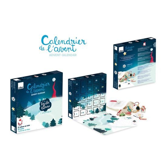 Vilac Adventní kalendář Hmatej a najdi