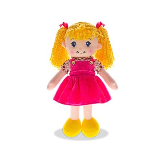 Panenka Rozárka měkké tělo 35cm na baterie česky mluvící blondýnka 0m+ v sáčku