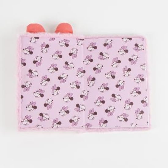 Plyšový zápisník Minnie Mouse
