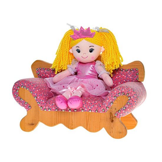 Panenka Princezna Babetka 35cm měkké tělo na baterie česky zpívající 0m+ na kartě