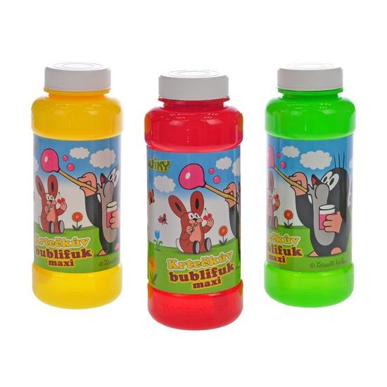 Krtečkův bublifuk 240ml 3barvy 6ks v DBX