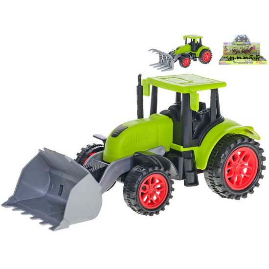 Traktor 17cm na setrvačník 2druhy 12ks v DBX