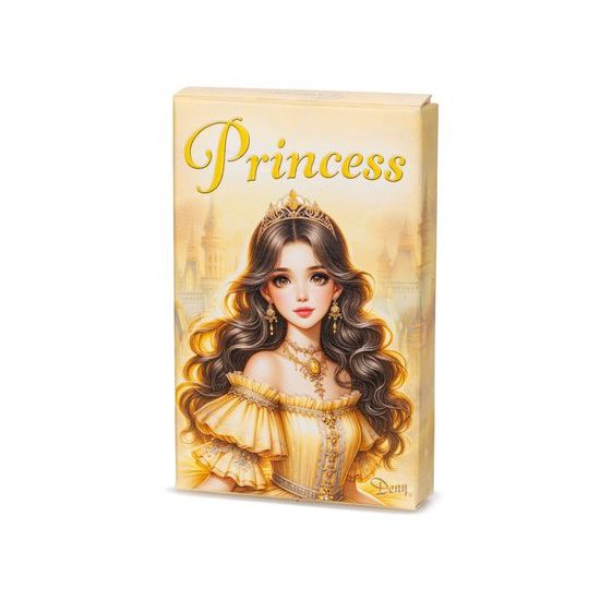 Karty Černý Petr/Pexeso/Dueto Princess 31ks krabičce
