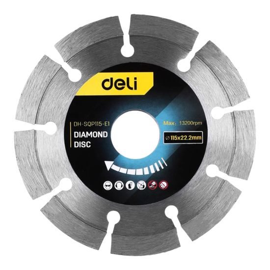 Diamantový kotouč segmentový 115x22,2mm