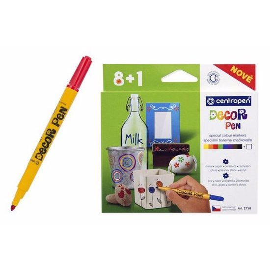 CENTROPEN Fixy 2738/8+1 - všestranné použití