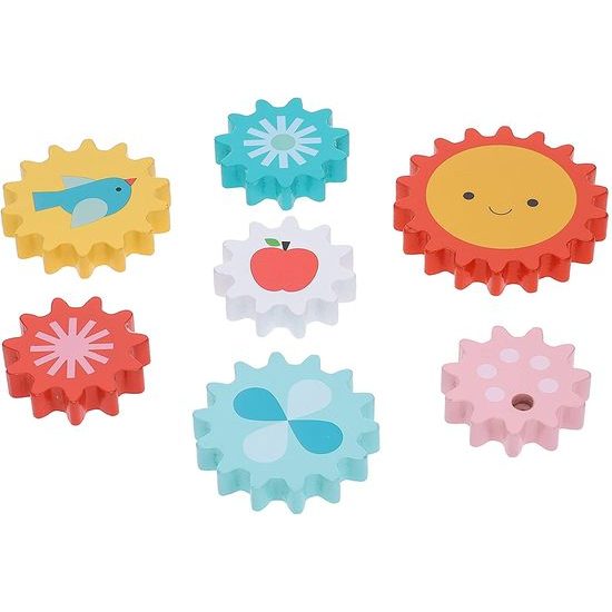 Petit Collage Puzzle ozubená kolečka stromeček