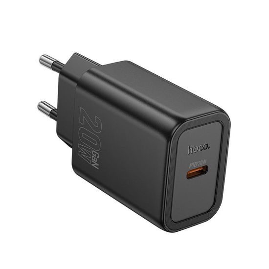 Gentle PD20W jednoportový adaptér na Type-C ČERNÝ