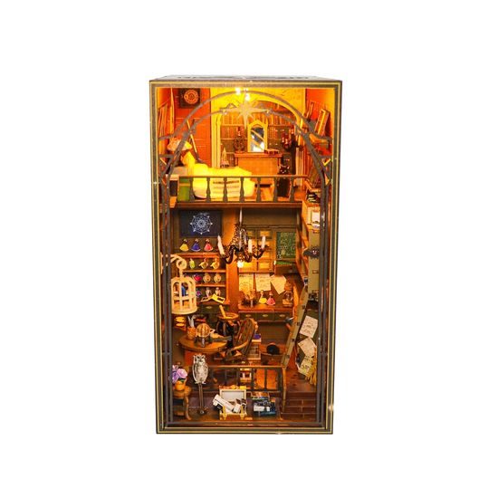 2Kids Toys 3D skládačka Zarážka na knihy miniatura domečku Domek kouzelnice Miry