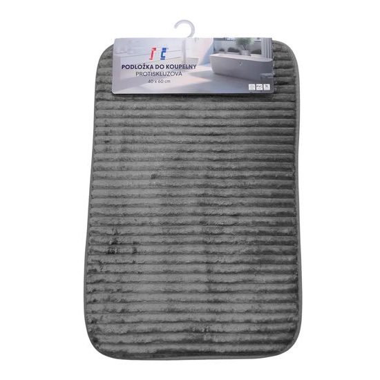 Předložka koupelnová protiskluzová STRIPE 40x60cm