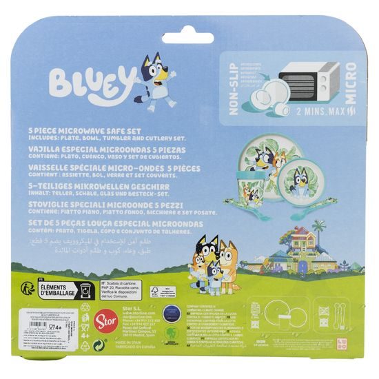 Protiskluzová Premium sada 5 ks - Bluey