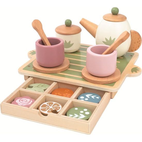 2Kids Toys Dřevěný čajový set