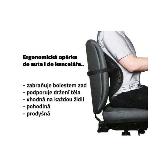 Ergonomická bederní opěrka