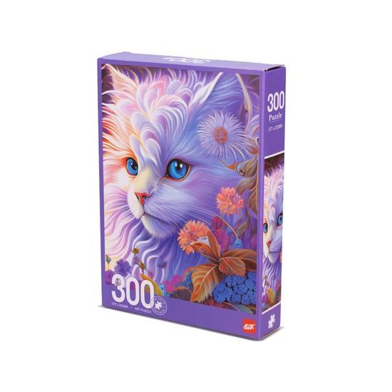 Puzzle 38x25cm kočička 300dílků v krabičce