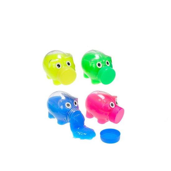 Professor Slime sliz prasátko 9cm 4barvy 12ks v DBX