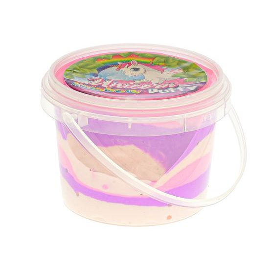 Unicorn hmota skákající 110gr jednorožec duhová v kelímku 12ks v DBX
