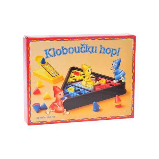Společenská hra Kloboučku hop! v krabičce
