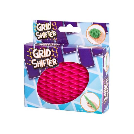 Grid Shifter mřížka 8,5cm měnící tvar 6barev v krabičce 12ks v DBX