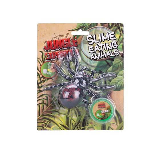 Jungle Expedition sliz se zvířetem 10cm 3druhy na kartě
