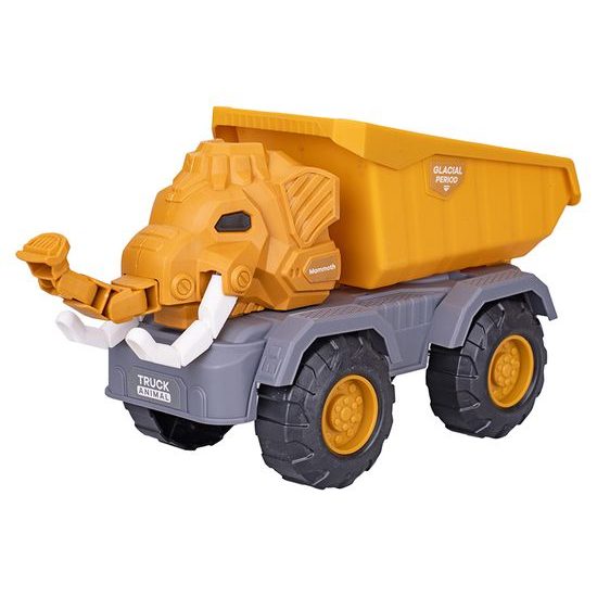 Auto stavební sklápěčka/mamut 26cm pohyblivé části 2barvy v krabičce