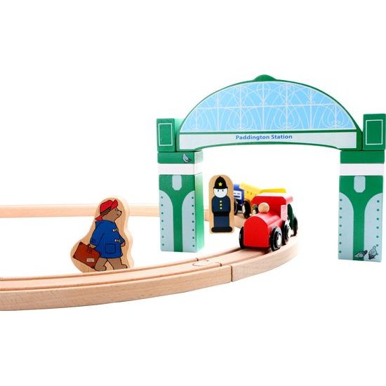 small foot Dřevěná vláčkodráha Paddington 43 dílů
