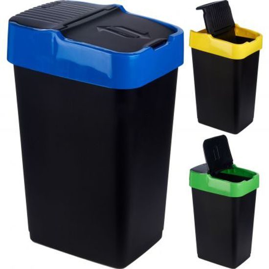 Heidrun Odpadkový koš Push&Up "recyklace" 35 L