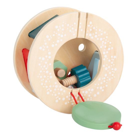 small foot Tahací motorický šnek s tvary