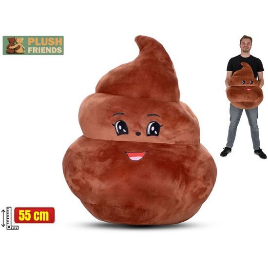 Plush Friends lejno plyšové 55cm s obličejem 0m+