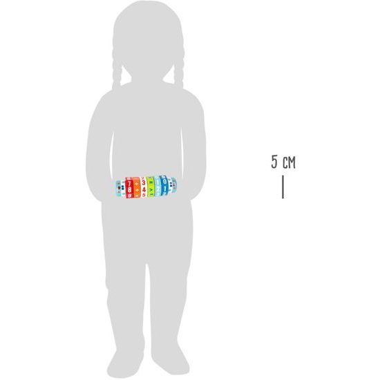 small foot Dřevěná válečková kalkulačka