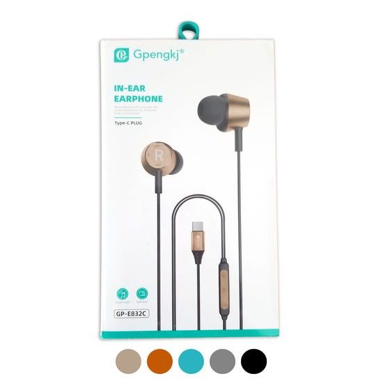 Sluchátka s Type-C kabel mix barev