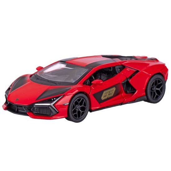 Kinsmart Lamborghini Revuelto 13cm 1:38 kov zpětný chod 4barvy 12ks v DBX