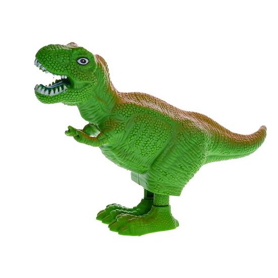 Dinoworld T-Rex 16cm skákající na natažení 3barvy 18ks v DBX