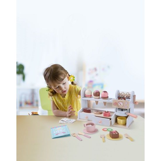 2Kids Toys Dřevěná cukrárna 2 v 1