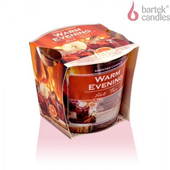 Bartek Svíčka Sklo 115g Warm Evening