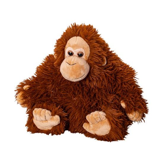 Orangutan plyšový 30cm sedící 0m+ v sáčku