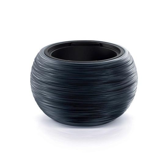 Květináč FURU BOWL s vkladem 43,5 cm: antracit