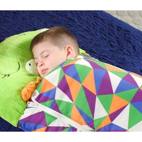 Spací pytel pro děti Happy Nappers - zelený dráček