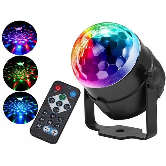 LED disko koule s dálkovým ovládáním
