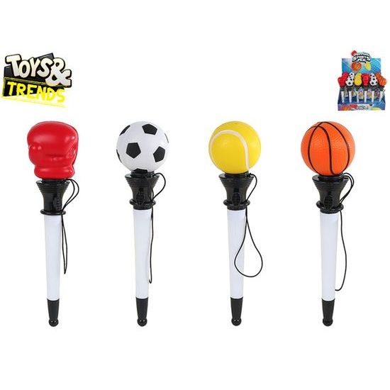 Toys&Trends propiska sport 17,5cm vystřelovací 4druhy 24ks v DBX