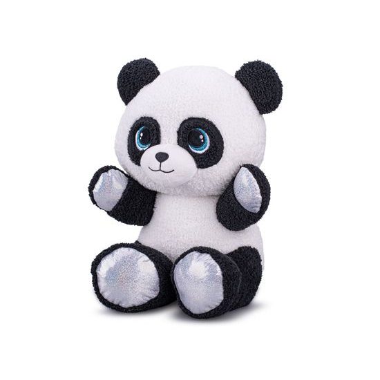 Panda plyšová 24cm sedící 0m+ v sáčku