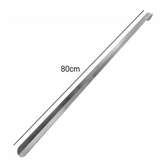 Kovová lžíce na obuv 80cm