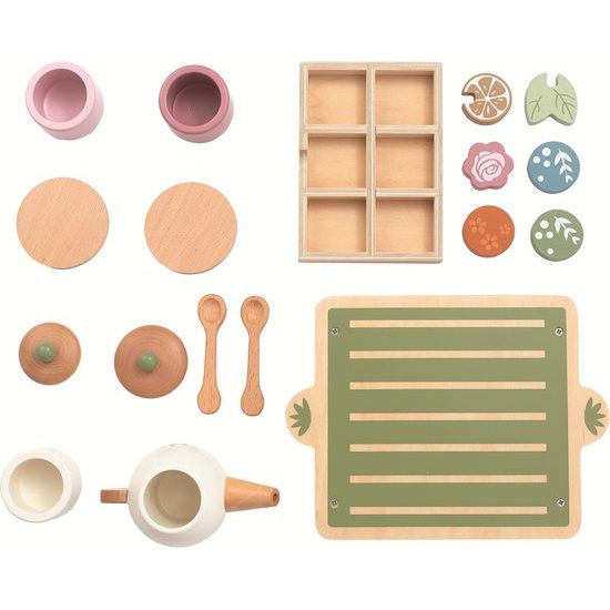 2Kids Toys Dřevěný čajový set
