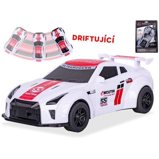 Auto driftující 16cm na setrvačník 2barvy v krabičce
