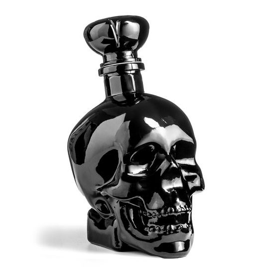 Černá láhev se LEBKOU 750 ml