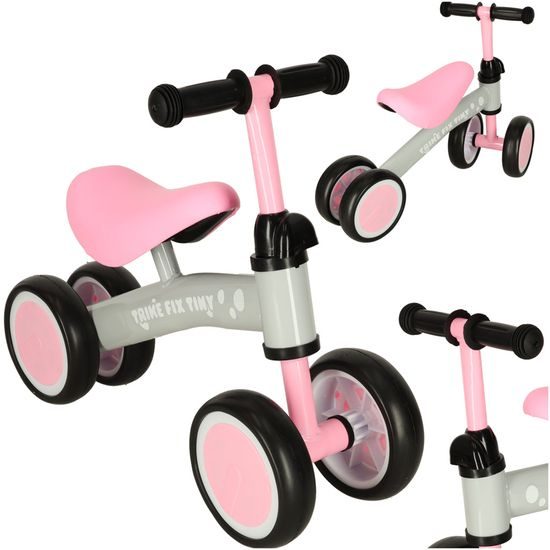 Trike Fix Malá běžecká tříkolka růžová