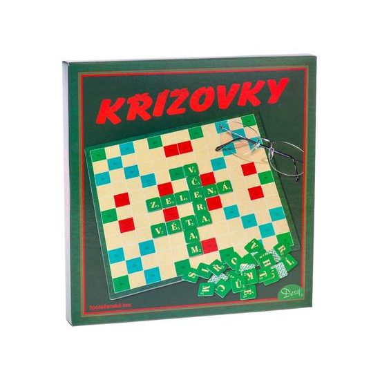 Společenská hra Křížovky v krabičce