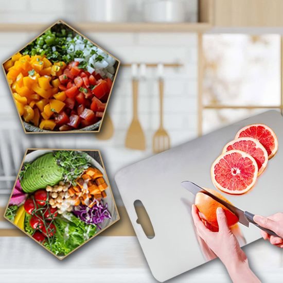 Nerezové krájecí prkénko VITABOARD 30×20 cm – bez BPA