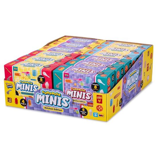 Teeny Tinies - sada mini doplňků s překvapením v krabičce 4druhy 12ks v DBX
